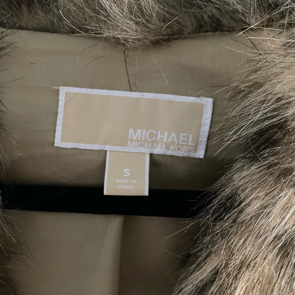 Quite fall Michael Kors cropped animal print jacket! - Picture 3 of 3